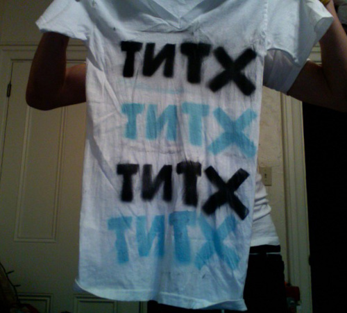 Spray Painted XTNT tee